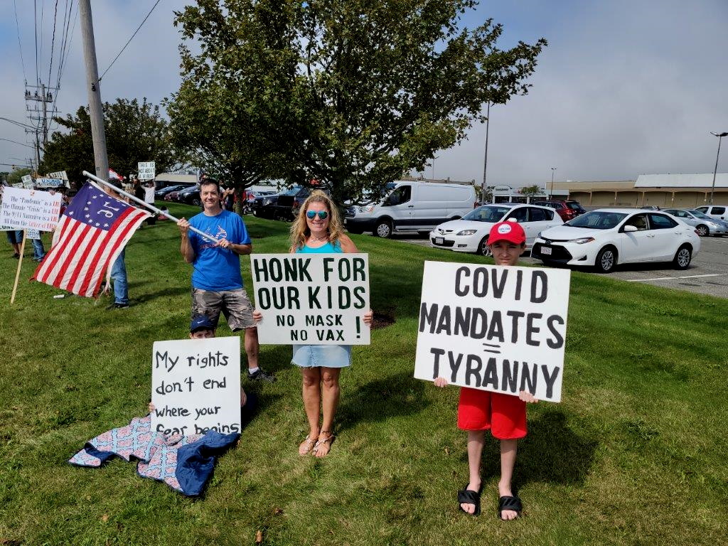 Cape Cod, Massachusetts Protest Against Medical Mandates 9_18_4-4