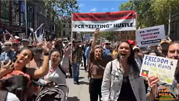“Australia Needs Lions Not Sheep”: Melbourne Streets Overflow as Protestors Stand for Freedom R1-1
