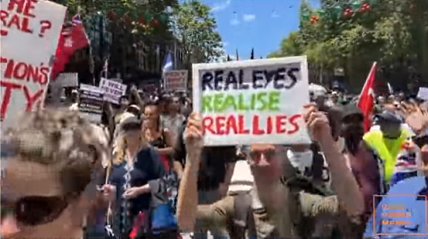 “Australia Needs Lions Not Sheep”: Melbourne Streets Overflow as Protestors Stand for Freedom R2