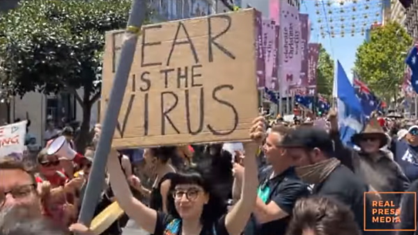 “Australia Needs Lions Not Sheep”: Melbourne Streets Overflow as Protestors Stand for Freedom R6