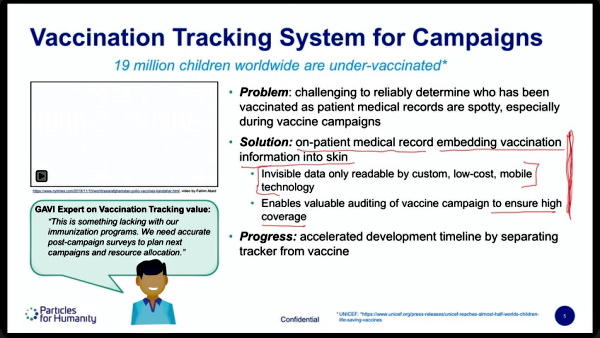 Vaxxed by Machines, Tracked by Machines: Humanity to Be Augmented One Cell at a Time C3
