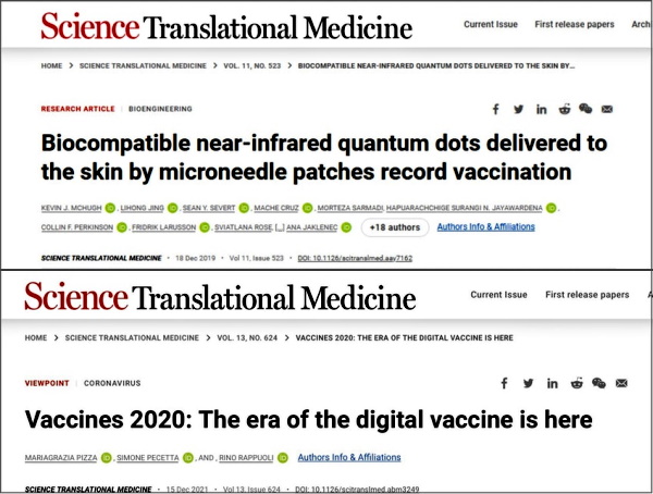 Vaxxed by Machines, Tracked by Machines: Humanity to Be Augmented One Cell at a Time C6
