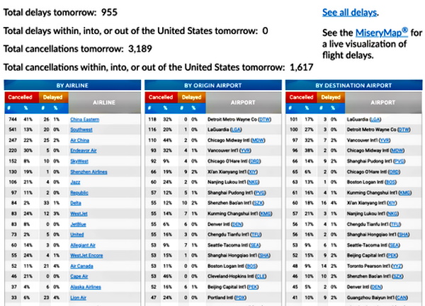 Flight Cancellations Surpass 2,000 as “Once-in-a-Generation” Winter Storm Batters Us 5