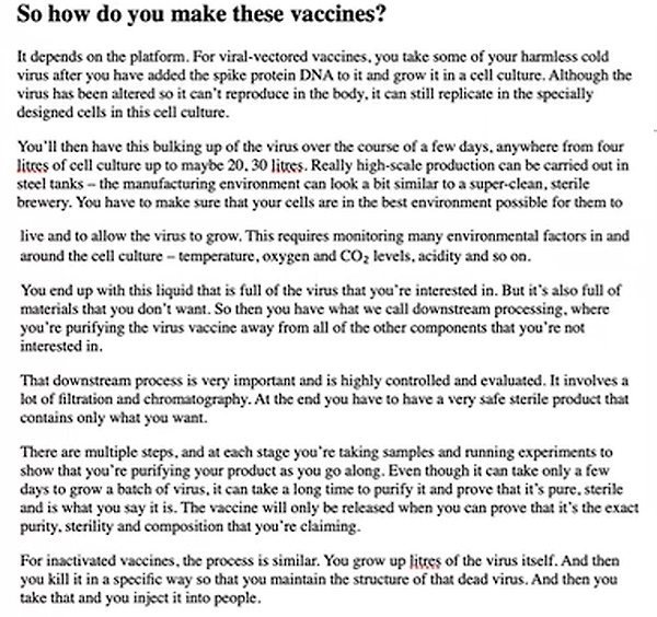 Dr. Tom Cowan Responds to Derrick Broze and Dr. Peter McCullough Re McCullough’s Claim That Viruses Must Have Been Isolated Because They Use Them in Vaccines Letter2