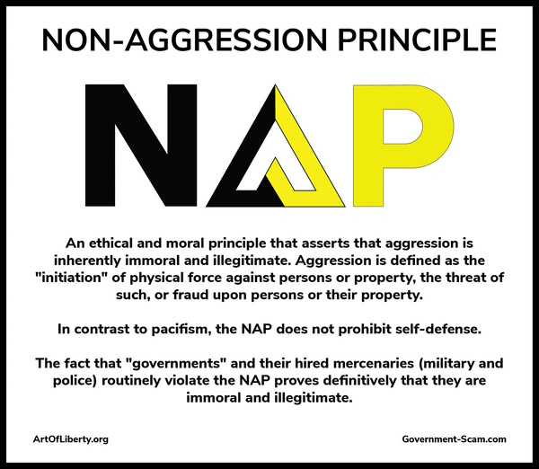 Why the Organized Crime Media Misrepresents Voluntaryism and Peaceful Anarchy as Chaos and Dystopia Nap